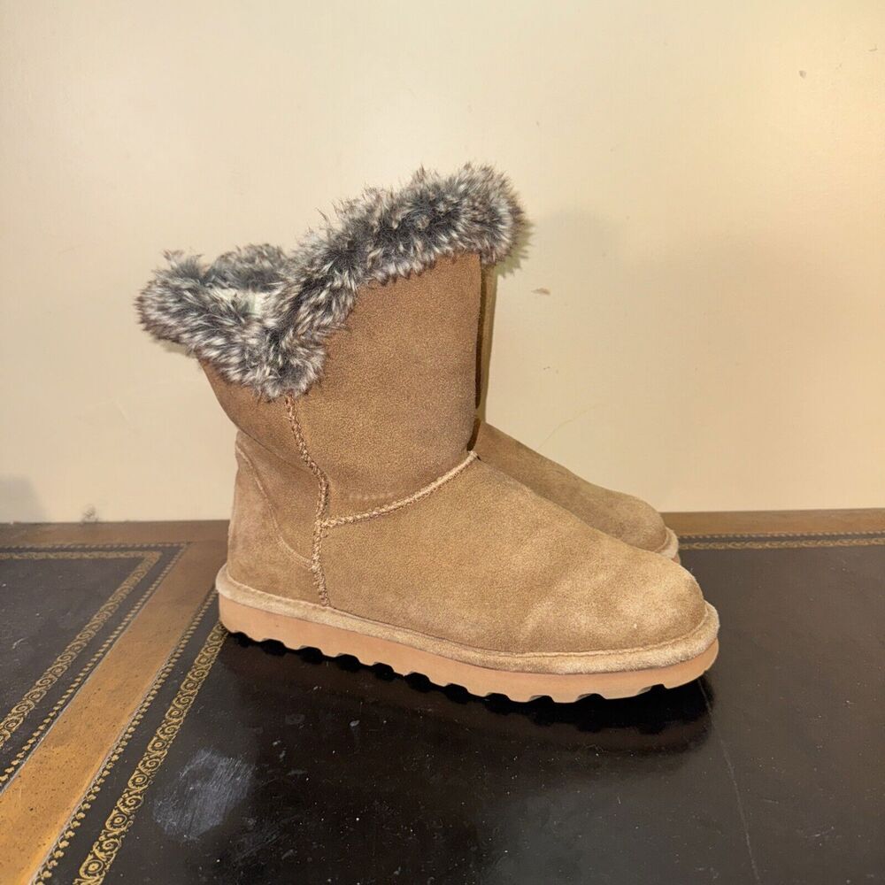 Bearpaw Chestnut Brown Boots 2199W Women’s Size 9
